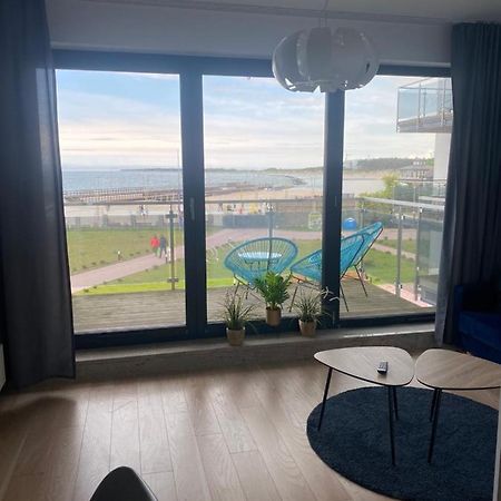 Apartament Z Widokiem Na Morze Ujście-Darłowskie Exteriér fotografie