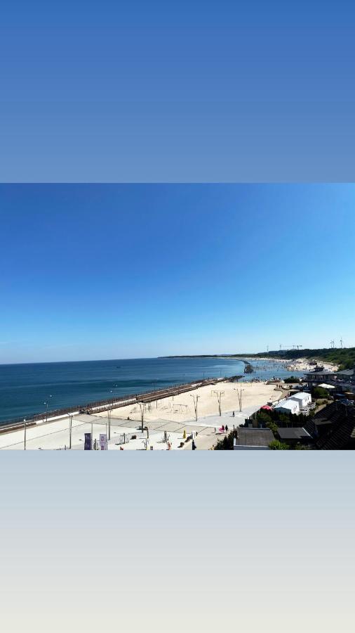 Apartament Z Widokiem Na Morze Ujście-Darłowskie Exteriér fotografie