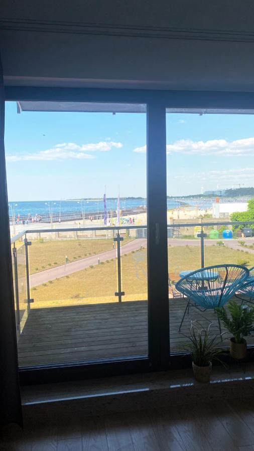 Apartament Z Widokiem Na Morze Ujście-Darłowskie Exteriér fotografie