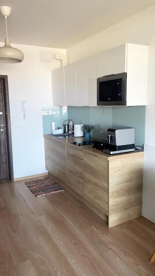 Apartament Z Widokiem Na Morze Ujście-Darłowskie Exteriér fotografie
